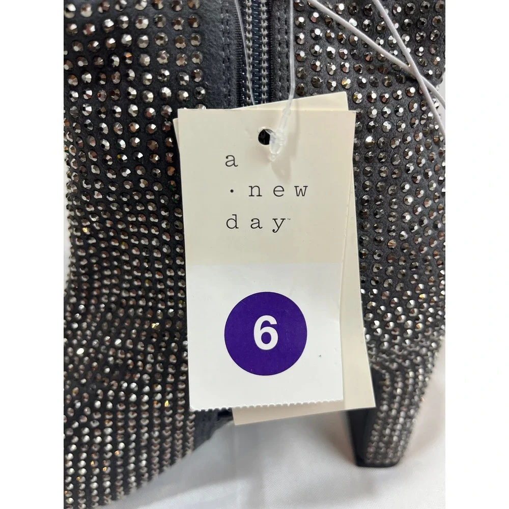 a new day sparkling rhinestone